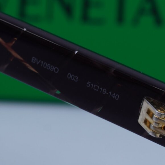 Bottega Veneta BV1059O 003 Rectangle Eyeglasses 51mm – Burgundy - Picture 8 of 9